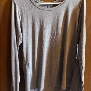 Women's Long-Sleeve healing hands  - Gray